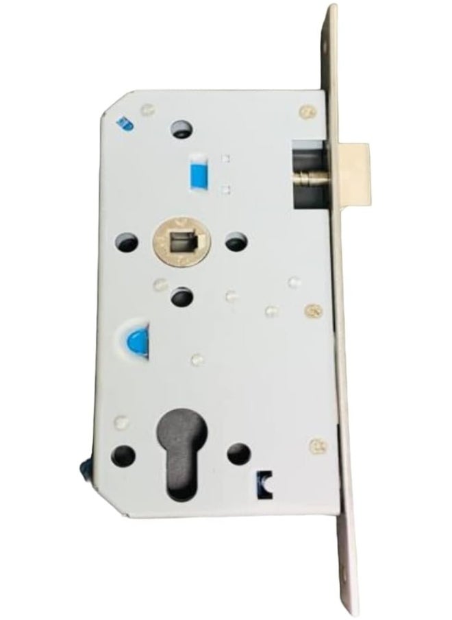 Biella Mortise Stainless Steel Door Lock Body With Cylinder, Strike Plate, Along With 5 Keys Etc...  - Image 3