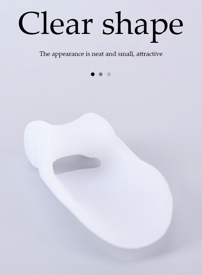 Loquat Tailor's Bunion Foot Pain Relief Pad,Soft Silicone Gel Bunionette Toe Pads,Tailor Bunions Toes Cushion Corrector and Protectors for Tailors, Calluses, Blisters, Corns - Image 5