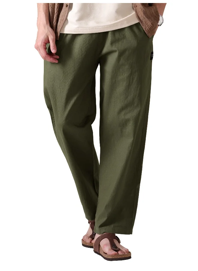 Beyoung BEYOUNG Cedar Green Loose-fit Pyjamas