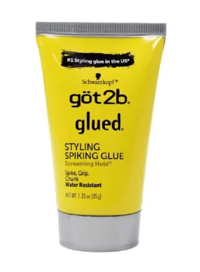 جوت تو بي صمغ جوت 2 بي المقاوم للماء لتصفيف الشعر وعمل قصة السبايكي للجنسين، 1.25 أوقية