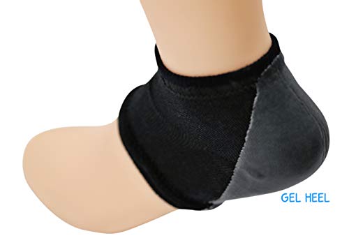 KidSole Gel Heel Strap for Kids with Heel Sensitivity from Severs Disease, Plantar Fasciitis. (Black) (Kids Sizes 1-6, Black) - Image 3