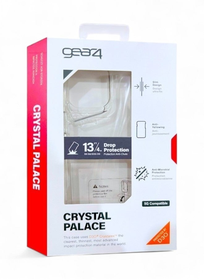 Gear4 iPhone 12 Pro Max Shockproof Case, Anti-Scratch Protective Cover, Made of High Quality TPU - Clear - Image 2
