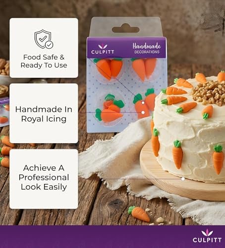 Culpitt 381 Carrot Sugar Pipings 12 Pack 25 Centimetre Orange - Image 5