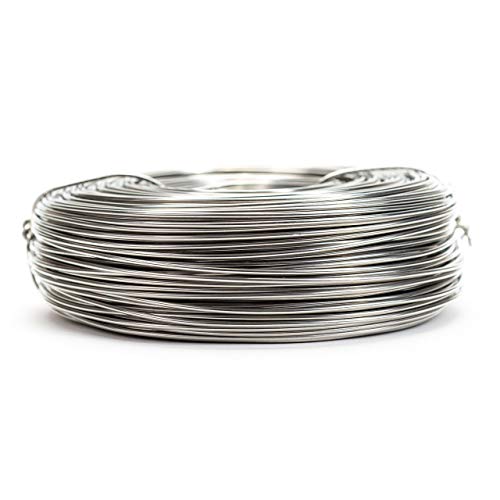 Soundsulate 16 Gauge Stainless Steel Wire, 3.5 lb, 360 feet Coil, Made in USA, Strong, Malleable, Use for Gardening, Picture Hanging, DIY Projects, Rust-Proof & Corrosion-Resistant. > Click for Size Options. - Image 3