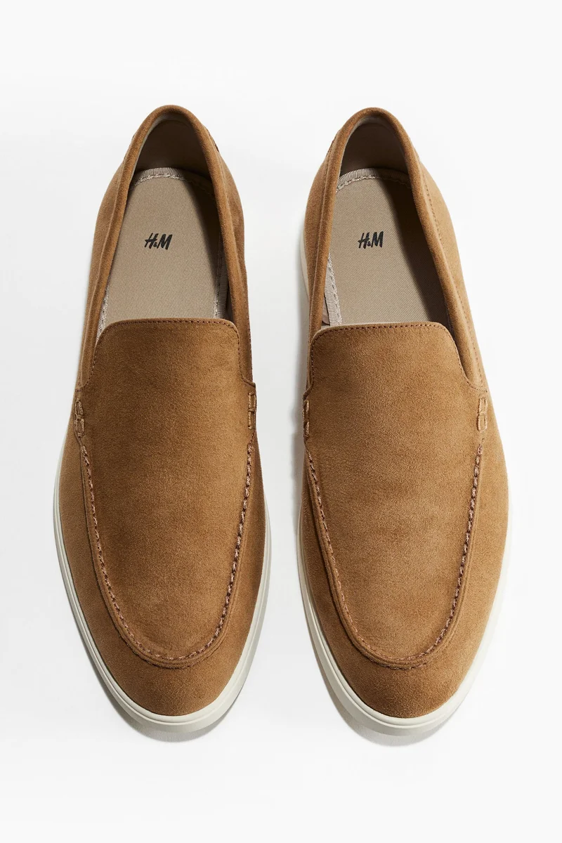 اتش اند ام حذاء لوفر بدرزات موكاسين