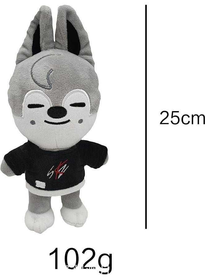 Skzoo Plush Doll, Cartoon Anime Soft Stuffed Doll Cute Plushies for Kids Fans Gifts (1* Wolf Chan)  - Image 3