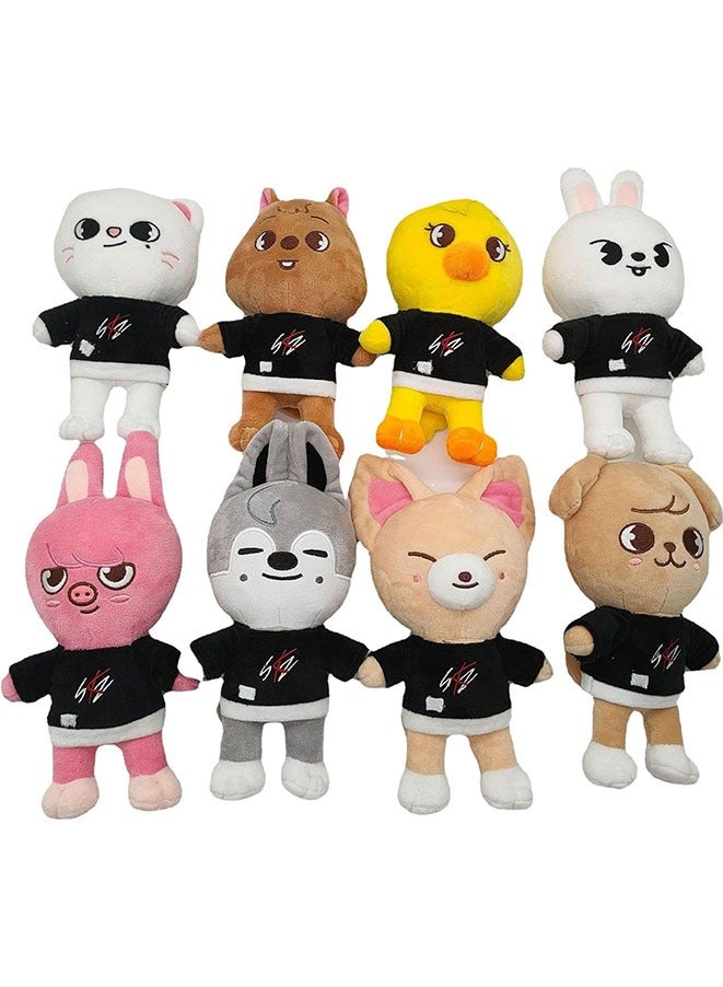 Skzoo Plush Doll, Cartoon Anime Soft Stuffed Doll Cute Plushies for Kids Fans Gifts (1* Wolf Chan)  - Image 5