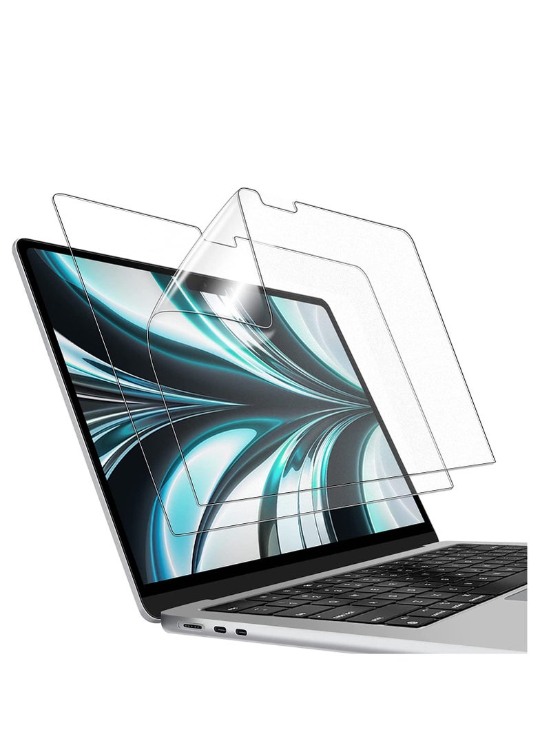 1Pack Screen Protector for MacBook Air 13.6 Inch 2025 M4 Chip A3240/2024 M3 Chip A3113/2022 M2 Chip A2681, Anti-Glare Anti Fingerprint Film Matte Screen Film--Matte Clear - Image 1