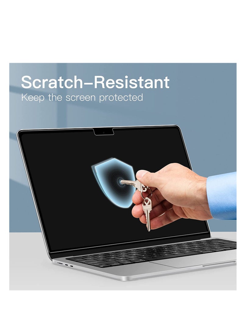 1Pack Screen Protector for MacBook Air 13.6 Inch 2025 M4 Chip A3240/2024 M3 Chip A3113/2022 M2 Chip A2681, Anti-Glare Anti Fingerprint Film Matte Screen Film--Matte Clear - Image 2