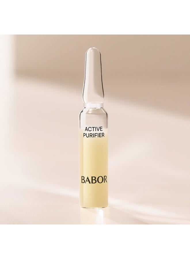 Babor Active Purifier Ampoule Concentrates for Face with Tea Tree Oil, Refine, Purify, Revitalize Dull and Dry Skin, Clean & Vegan, Results in 7 Days - Image 5