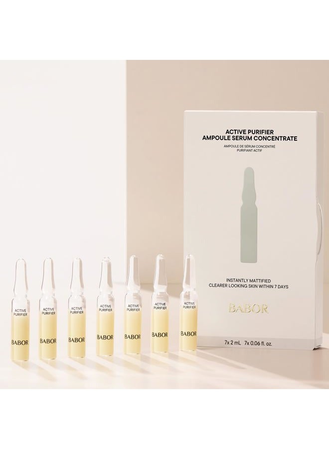 Babor Active Purifier Ampoule Concentrates for Face with Tea Tree Oil, Refine, Purify, Revitalize Dull and Dry Skin, Clean & Vegan, Results in 7 Days - Image 4