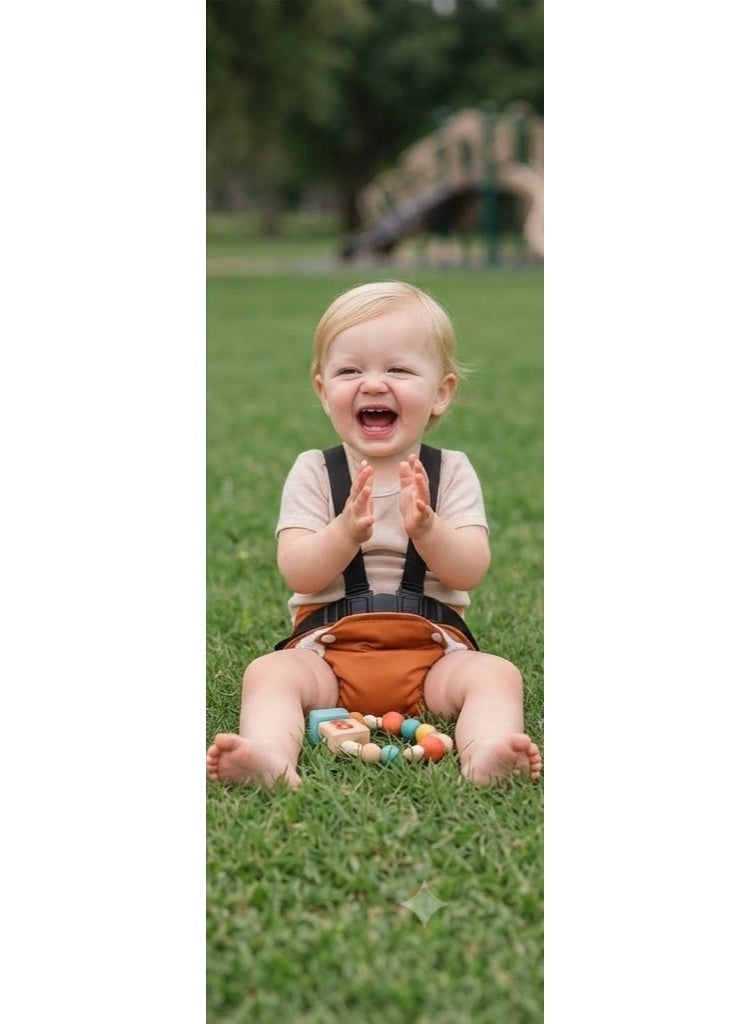 MoBaby **Super Economical & Reusable Baby Cloth Diaper – Washable – Ultra Absorbent – Imported Materials – Leak-Resistant – Adjustable Size – Snap & Hook-and-Loop Closure** - Image 3