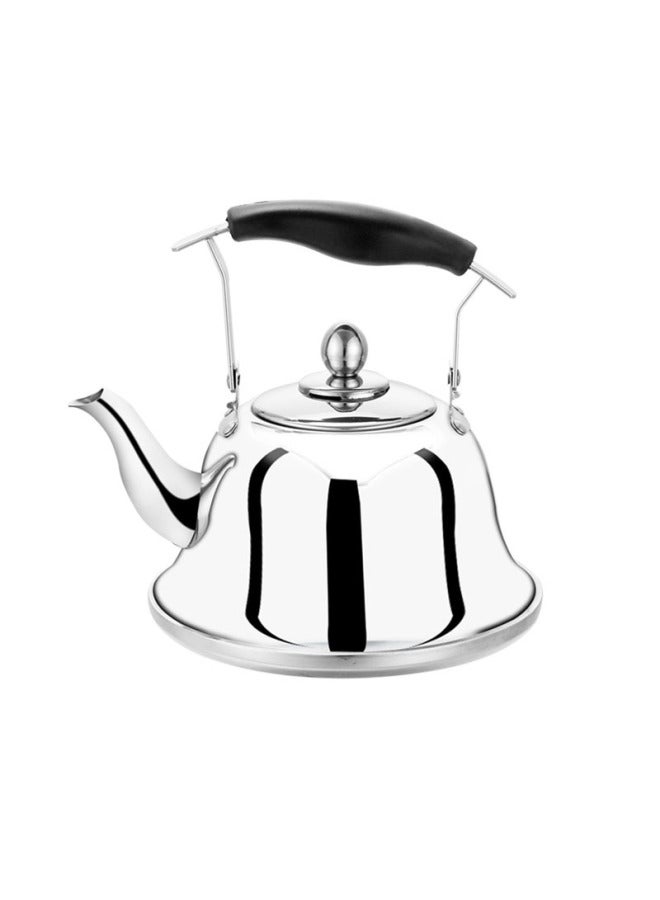 Teapot Hot Pot Shop Special Add Soup Pot 4L5L6L Stainless Steel Large Capacity Sound Kettle Induction Cooker Pot Kettle-Color:True Color-Capacity:4L Admiralty Kettle  - Image 5
