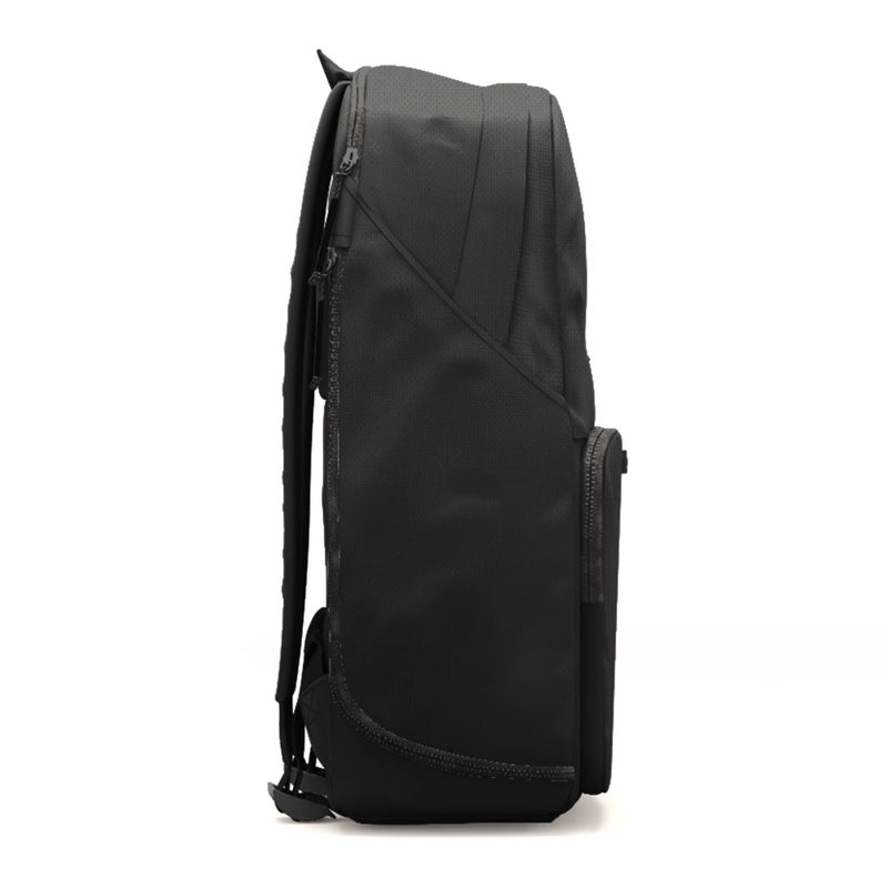 BREVITE The Brevite Backpack - Casual daypack backpacks for every function. Compact but spacious 18L aesthetic traveling backpack with laptop compartment. (Black) - Image 2