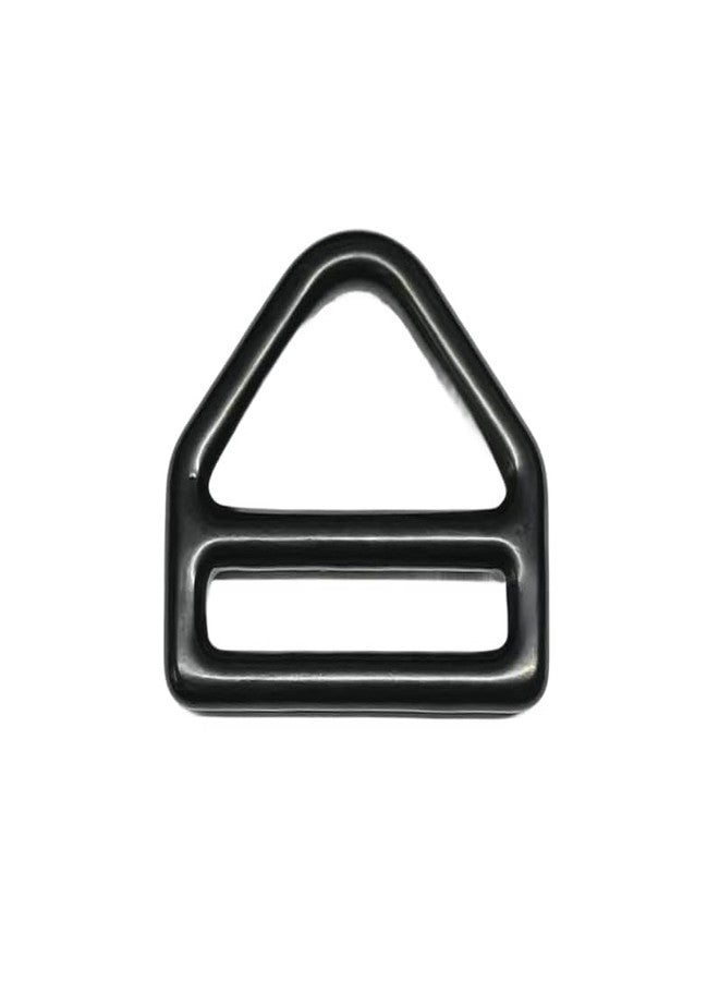 FUSION Heavy-Duty Steel Triangle D-Ring - Multipurpose Equipment Connector Ring, Black Finish (Black) - Image 4
