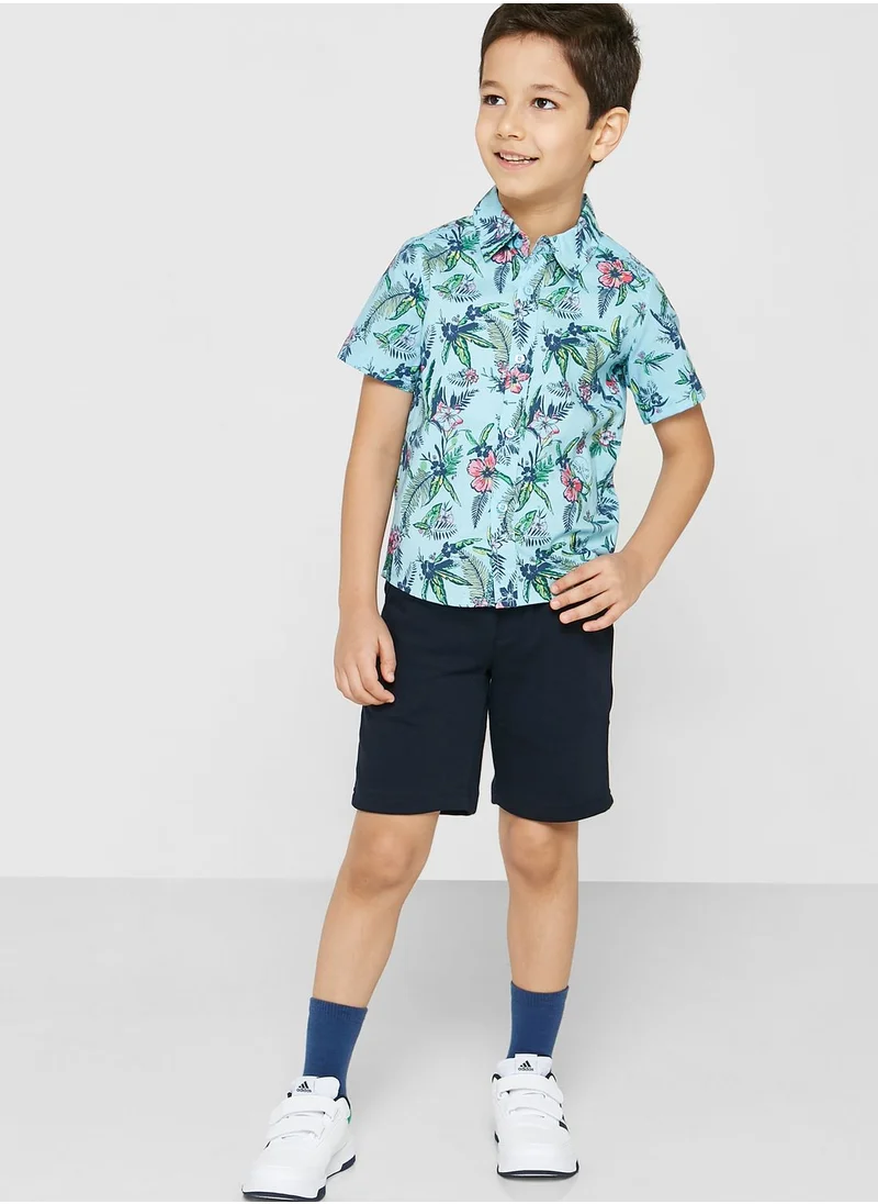 Pinata Printed Shirt & Shorts Set