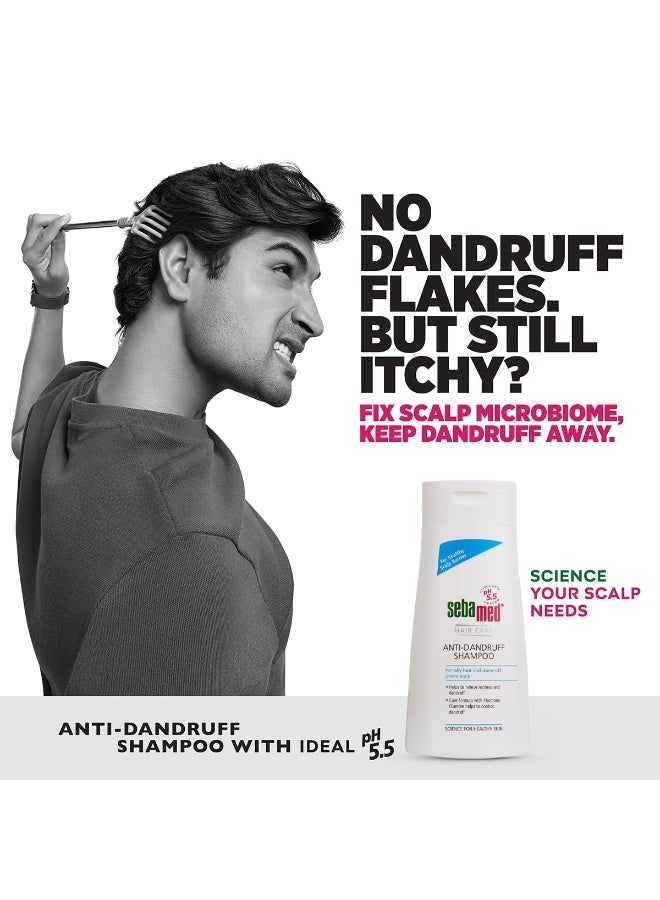 Sebamed Anti Dandruff Shampoo 400 ml | pH 5.5 | Reduces dandruff, scalp itching and irritation | Piroctone Olamine | Phthalates, SLS, Toxin and Parabens free | 50% dandruff reduction in 2 weeks - Image 3
