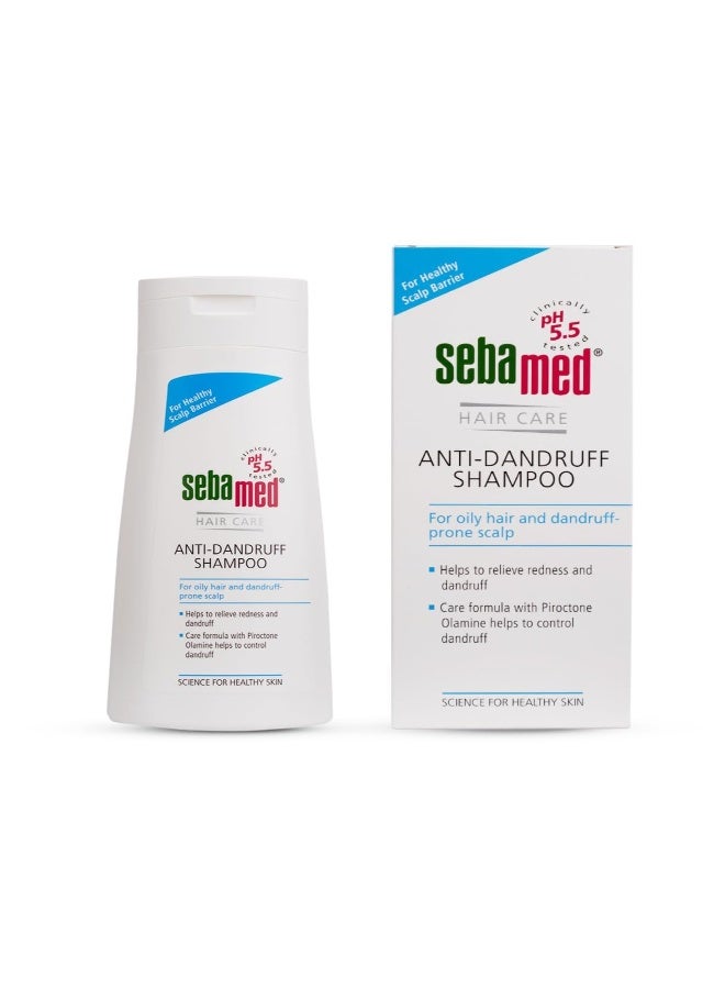 Sebamed Anti Dandruff Shampoo 400 ml | pH 5.5 | Reduces dandruff, scalp itching and irritation | Piroctone Olamine | Phthalates, SLS, Toxin and Parabens free | 50% dandruff reduction in 2 weeks - Image 1