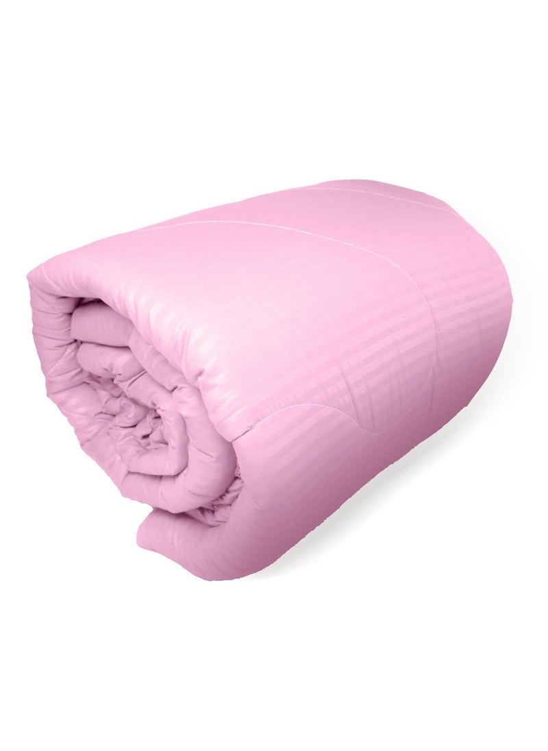 Pink Colour Double Size Plain Duvet Cover Cotton 200x220cm