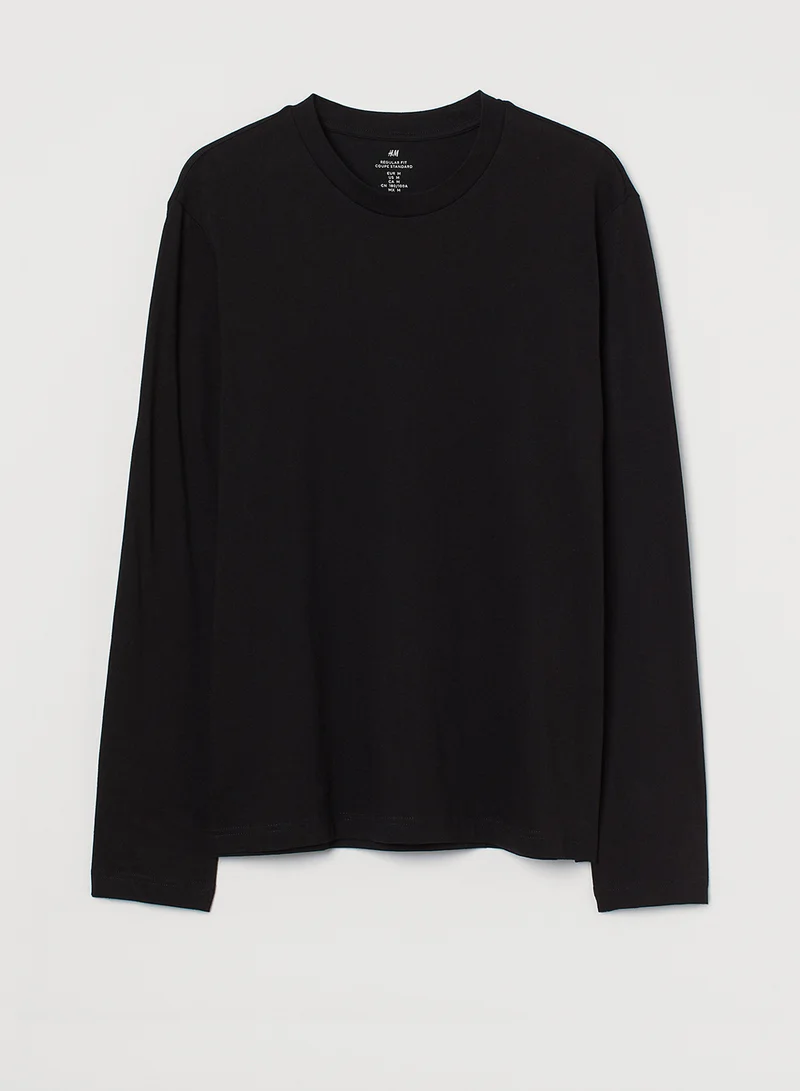 H&M Regular Fit Jersey Top