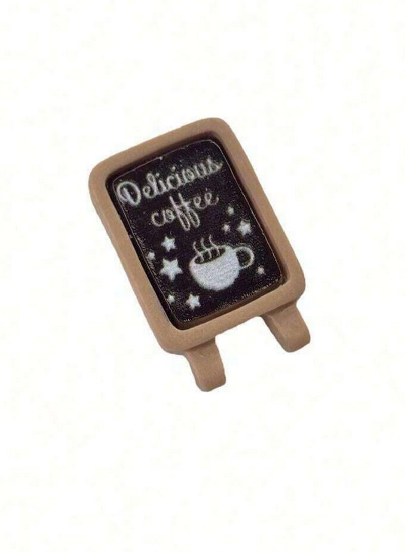 10PCS Coffee and Honey-Themed Miniature Desserts – Cute Resin Treats and Accessories for Craft Projects - Image 4