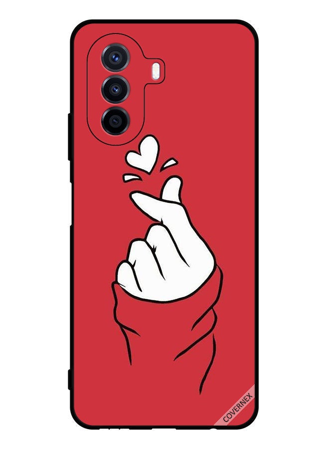 Covernex Protective Case Cover For Huawei nova Y70 Snap Love Hand - Image 1