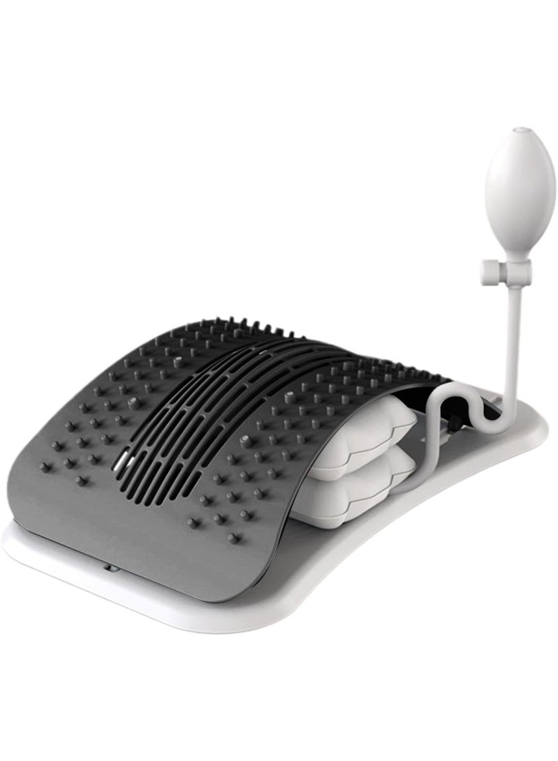 كيلا جهاز تدليك العمود الفقري، جهاز شد الظهر، جهاز تقويم العظام، تخفيف آلام أسفل الظهر، دعم وضعية الجسم - Image 1