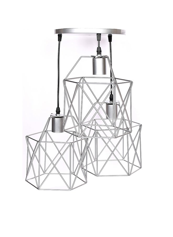 Triple Metal Chandelier  - Image 2