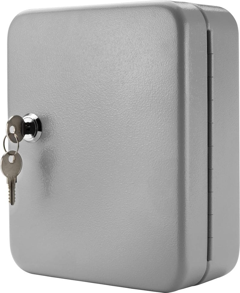 Cyrox WallMount Security Key Holder Box Metal Safe Cabinet Key Storage Lock Cabinet Lock Box Hanging Key Manager with Included Key Tags for Office Home Hotels Parking 1Pcs - Image 4