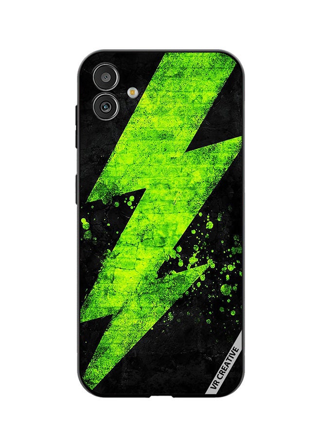 VR CREATIVE Protective Case Cover For Samsung Galaxy M13 5G Green Electricity Design Multicolour - Image 1