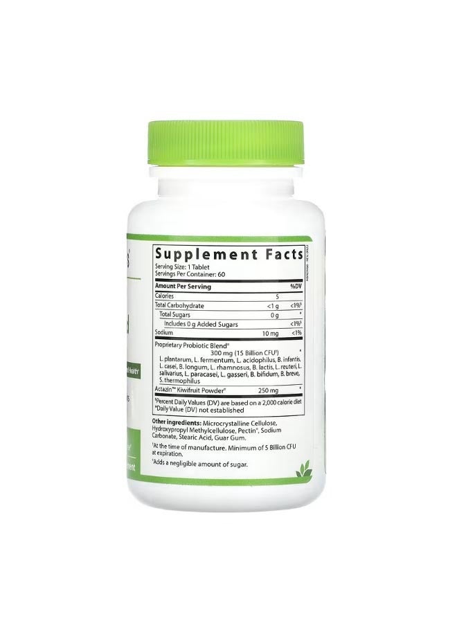 Hyperbiotics PRO 15 Advanced with Kiwifruitx 15 Billion CFU 60 Time Release Tablets - Image 2