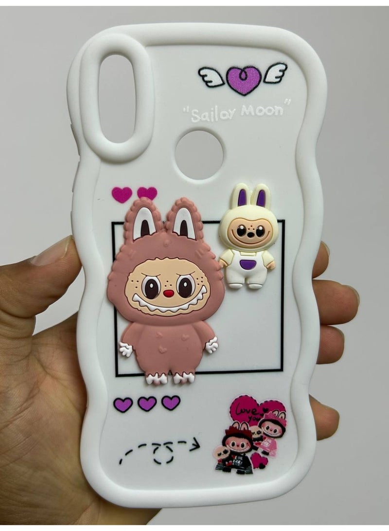 New Cartoon Design Back Cover Compatible with Phone Huawei Y7 2019 - Image 2