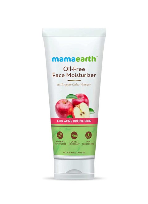 Mamaearth Oil-Free Moisturizer For Face With Apple Cider Vinegar For Acne Prone Skin 80 ml