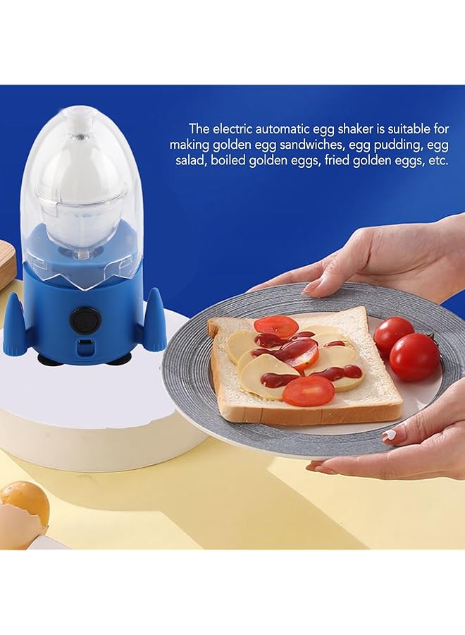 KASTWAVE Electric Egg Spinner, Portable Egg Spinner Scrambler In Shell For Boiled Golden Eggs, Egg Homogenizer, For Home Kitchen Cooking Baking Mixing Egg - Image 4