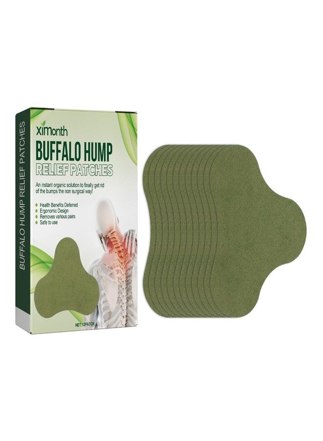 VALUEVIBES Hump Relief Patches - Wormwood Cervical Care Patch for Shoulder Strain, Lumbar Spine, and Back Discomfort (12pcs) - Image 1