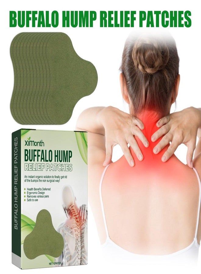 VALUEVIBES Hump Relief Patches - Wormwood Cervical Care Patch for Shoulder Strain, Lumbar Spine, and Back Discomfort (12pcs) - Image 2