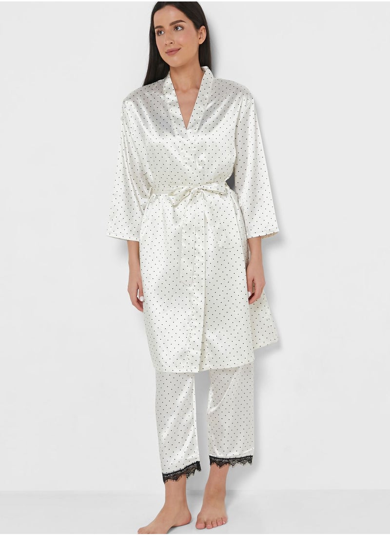 ELLA - 3 Piece Printed Night Set - Image 1