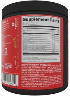 Bucked Up Bucked Up - Woke - HIGH STIM Pre Workout - Best Tasting - Focus Nootropic, Pump, Strength and Growth, 30 Servings (Rocket Pop)  - Image 2