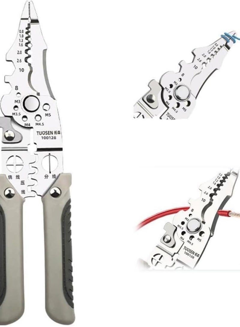 GGOOT Wire Stripping Pliers Multifunctional Electrician Special Pliers Universal Pliers Cable Splitting K0g8 Tools Hardware Industrial  - Image 2