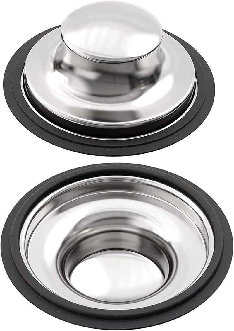 PCTC 3.35 Inch Kitchen Sink Stopper for Garbage Disposal Stopper, Stainless Steel Garbage Disposal Plug Fits Standard Kitchen Drain Size of 3 1/2 Inch, for Insinkerator, Kitchenaid, Kohler, Waste King - Image 4