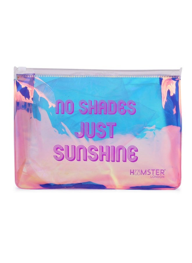 Hamster London Hamster London Girl's/Women's Makeup Accessories Pouch and Stationery Pouch (Purple)  - Image 1