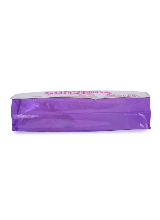 Hamster London Hamster London Girl's/Women's Makeup Accessories Pouch and Stationery Pouch (Purple)  - Image 5
