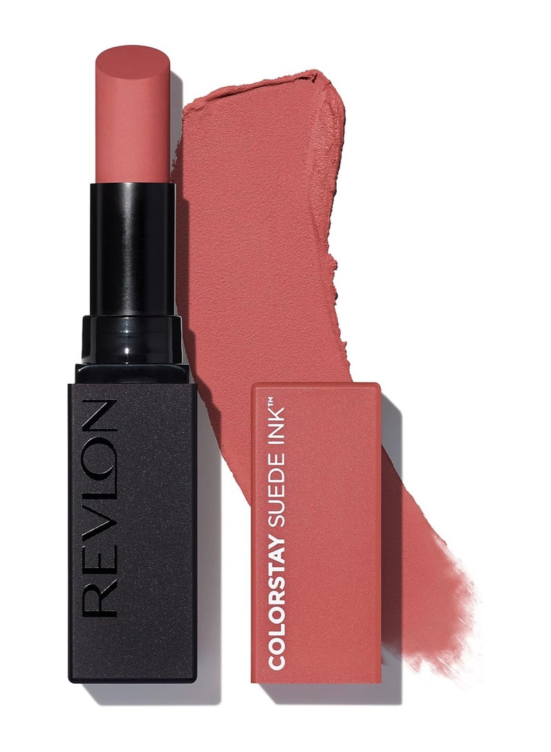Revlon ColorStay Suede Ink Lipstick, 005 Hot Girl, 1 Piece Multicolour - Image 1