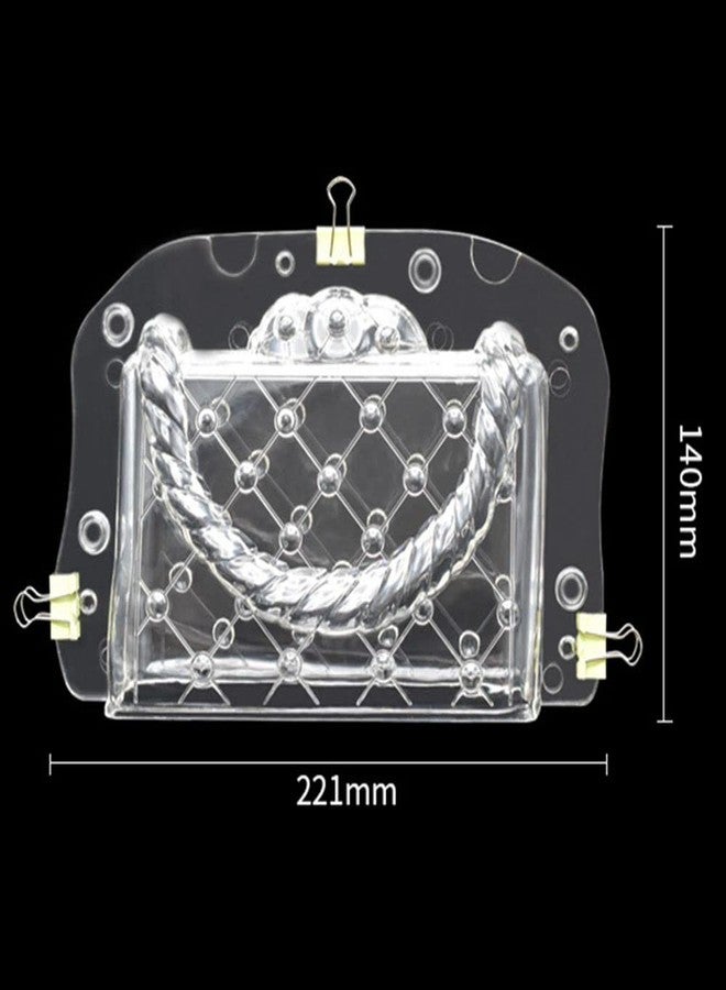 TUKE Chocolate Molds, 3D Handbag Clutch Bags Fondant Mold for Cake Decorating, Candy, Soap, Polymer Clay - Image 2