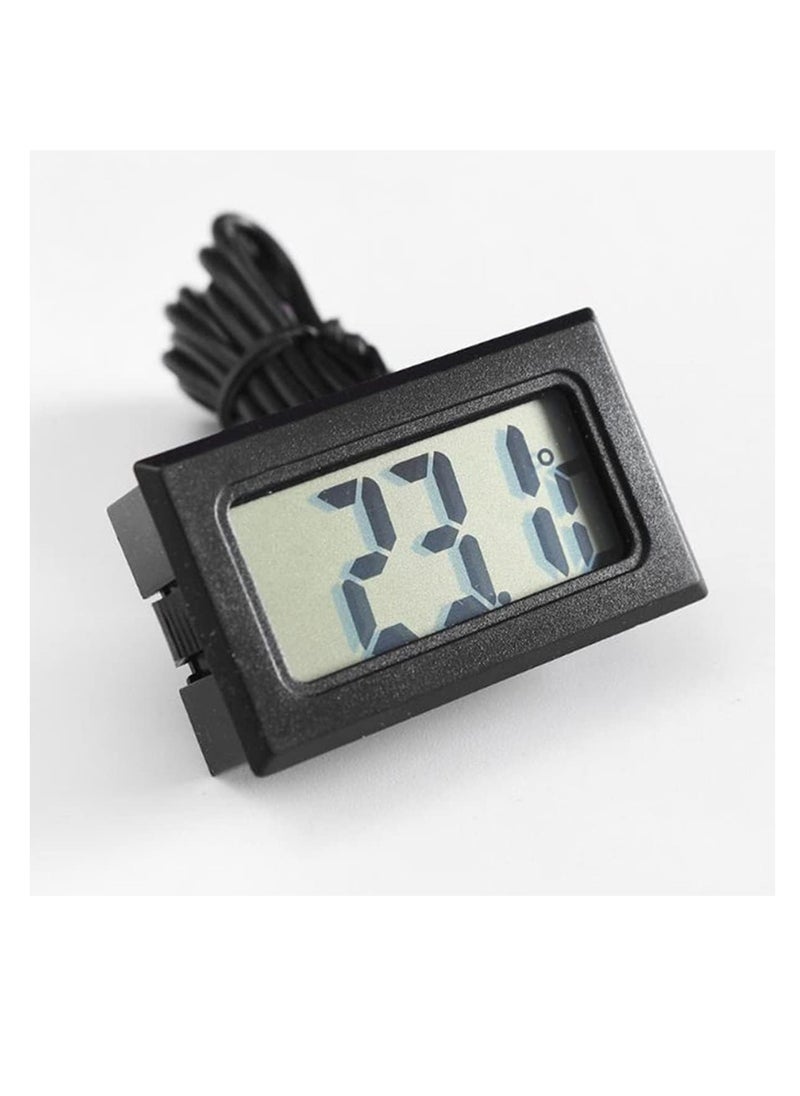 ECVV - ECVV,  6Pcs Digital LCD Thermometer Temperature Monitor with External Probe for Fridge Freezer Refrigerator - Image 1