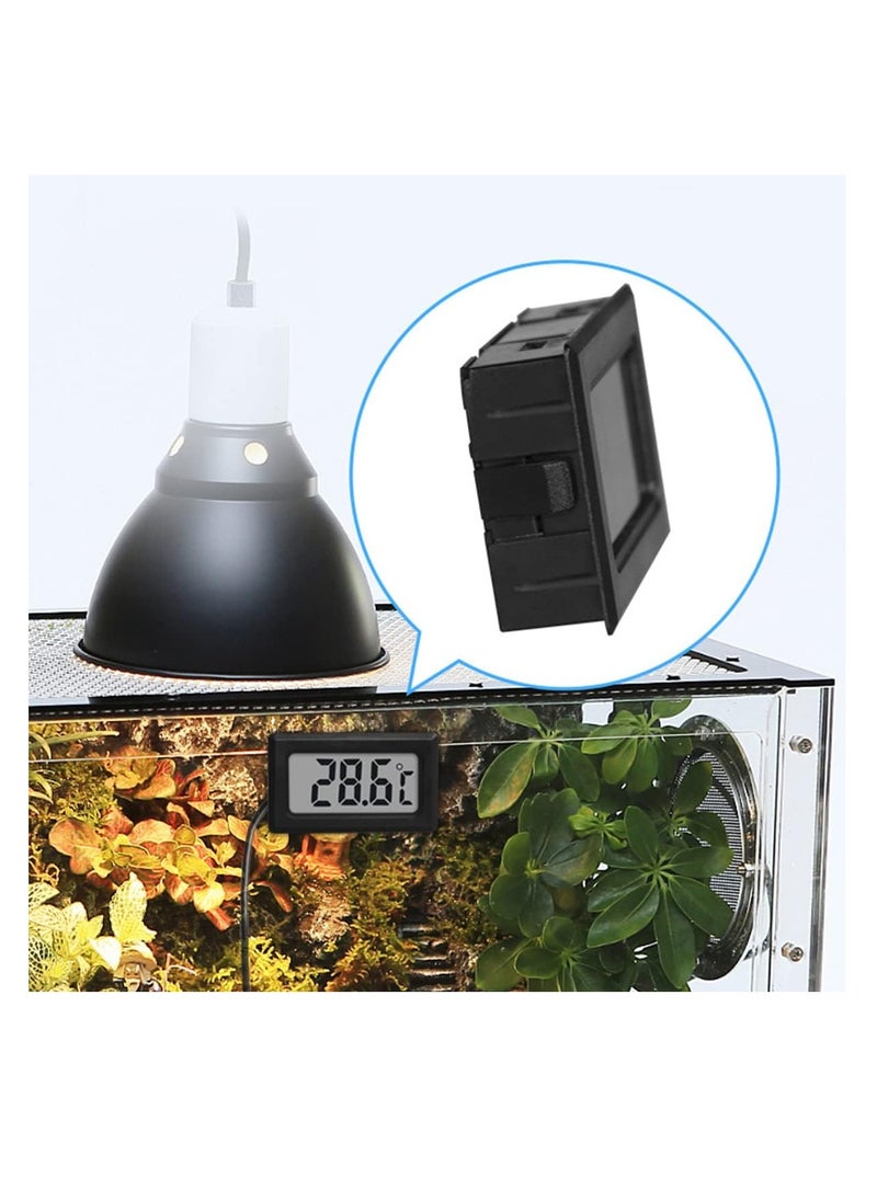 ECVV ECVV,  6Pcs Digital LCD Thermometer Temperature Monitor with External Probe for Fridge Freezer Refrigerator  - Image 3