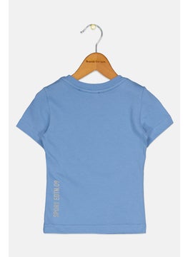 DSQUARED2 Toddlers Boy Brand Logo Short Sleeve T-Shirt, Blue  - Image 2