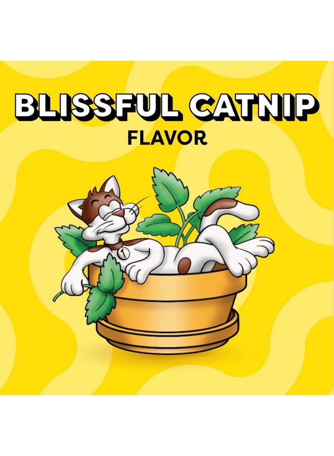 تيمبتيشنز مكافآت القطط الكلاسيكية المقرمشة والناعمة بنكهة عشبة النعناع البري المبهجة، كيس 6.3 أونصة (عبوة من 10 قطع) - Image 4