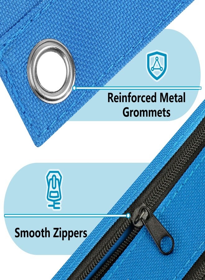 Forvencer Adorable Zipper Pencil Pouch, Cute Zippe Pouch for 3-ring Binders, Sturdy Binder Pouch with Smooth Zippers, Perfect for Students & Back to School, Portable Pencil Bag, Red - Image 5