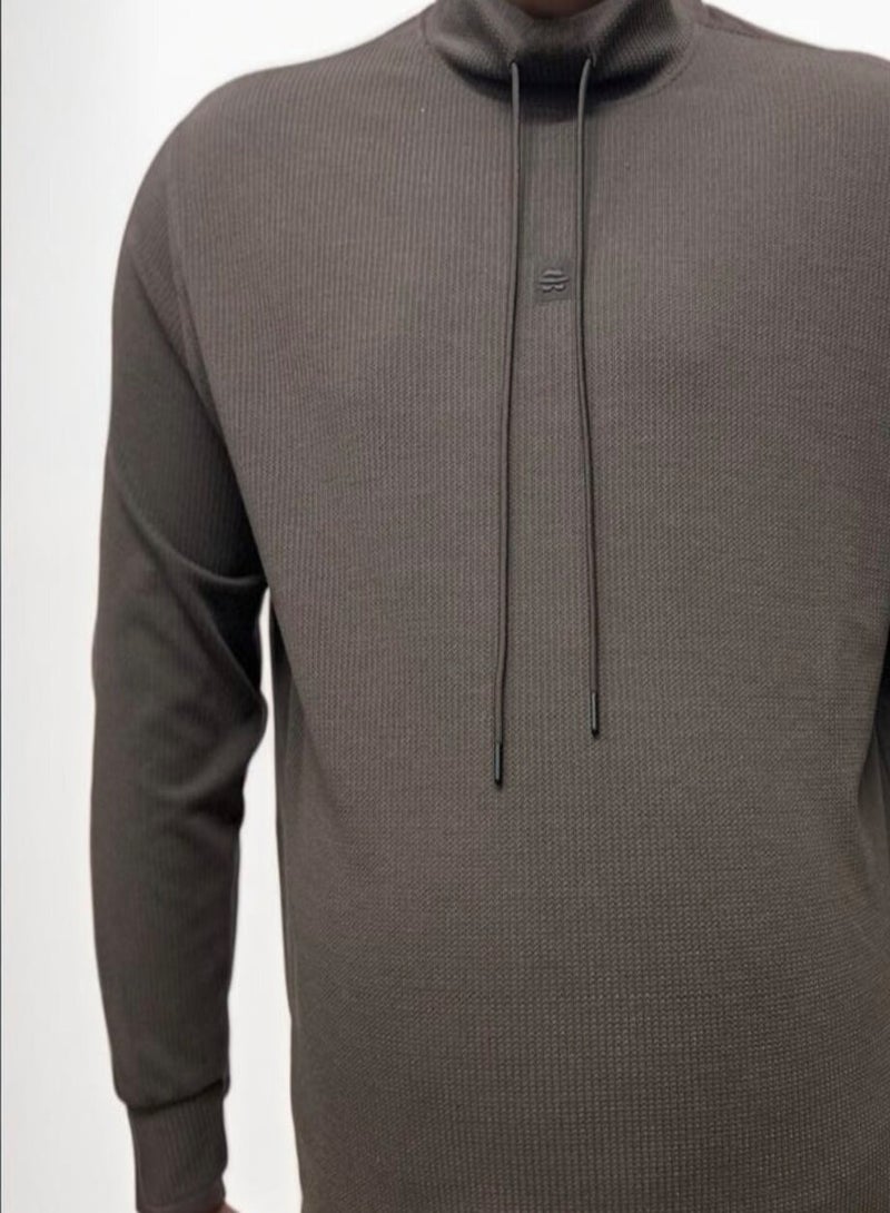 plus size sweater high neck  - Image 2